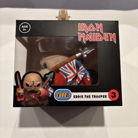 Iron Maiden - Tubbz - Iron Maiden Eddie the Trooper #3 (Boxed Edition) Open Box - Picture 1 of 7